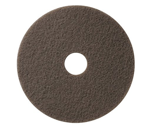 Americo Manufacturing 403656 Champagne Ultra High Speed Synthetic Fiber Burnishing Floor Pad (5 Pack), 27" - StaplermaniaStore