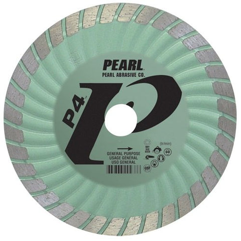 Pearl Abrasive DIA004SD Super Dry Series SD Green Turbo 4mm by .070mm by 20mm - 5/8 Adapter - StaplermaniaStore