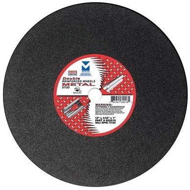 Mercer Abrasives 10” x 1/8” x 1” Chop Saw Wheel – Metal Cutting (10/box) - 600050 - StaplermaniaStore