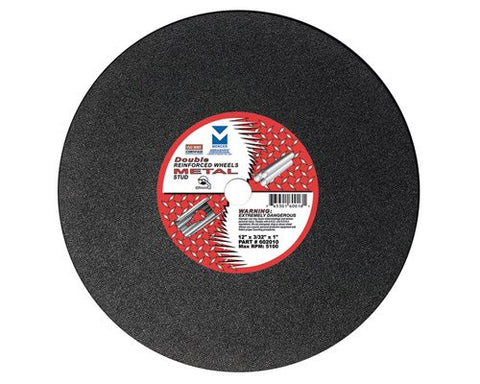 Mercer Abrasives 16” x 5/32” x 1” Chop Saw Wheel – Metal Cutting (10/box) - 600090 - StaplermaniaStore