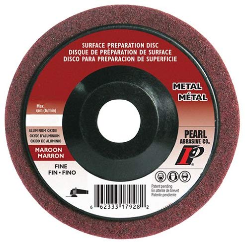 Pearl 4-1/2" x 7/8" Al/Ox Surface Preparation Wheel (Pack of 10) - StaplermaniaStore
