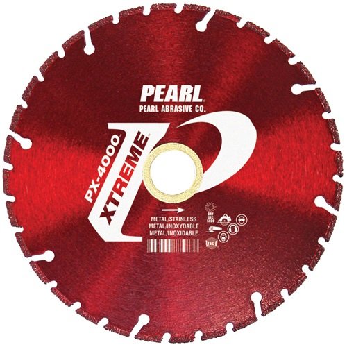 Pearl Abrasive Xtreme PX-4000 Diamond Blade for Cutting Metal - StaplermaniaStore