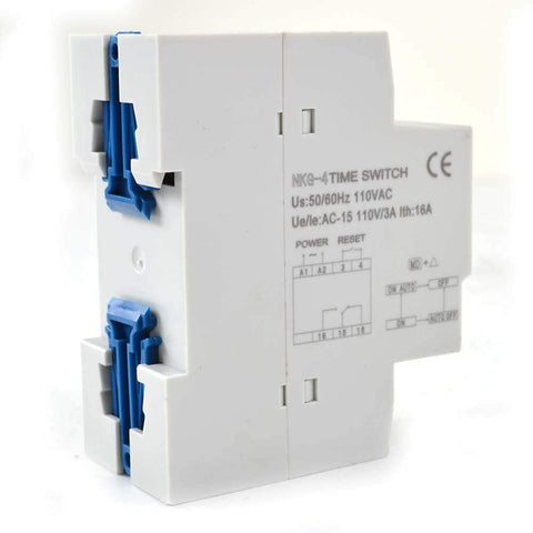 PROGRAMMABLE Digital Timer Switch 110V AC 16A AUTO Factory School Bell Control INSTRUME PROGRAMMABLE Digital Timer Switch 110V AC 16A AUTO Factory School Bell Control INSTRUME