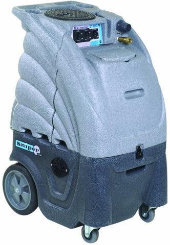 Sandia 80-2100-H Dual 2 Stage Vacuum Motor Sniper Commercial Extractor with 2000 Watt In-Line Heater, 12 Gallon Capacity, 100 psi Pump
