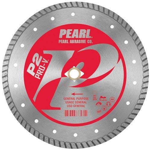 Pearl Abrasive P2 Pro-V PV007T General Purpose Flat Core Turbo Blade 7 x .090 x 7/8, ◊, 5/8 - StaplermaniaStore