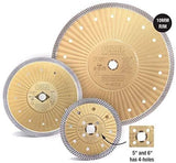 Pearl Abrasive P5 Thin Turbo Mesh Blade 7" DIA07TTS - StaplermaniaStore