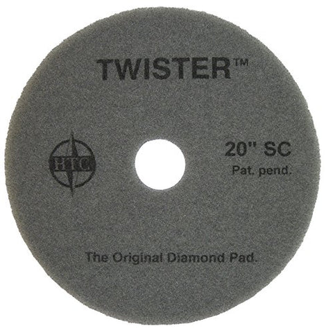 Americo Manufacturing 434814 Twister Diamond Coated SuperClean Floor Pad (2 Pack), 14" - StaplermaniaStore