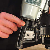 Metabo HPT Roofing Nailer, Pneumatic, Coil Roofing Nails from 7/8-Inch up to 1-3/4-Inch, 16 Degree Magazine (NV45AB2)