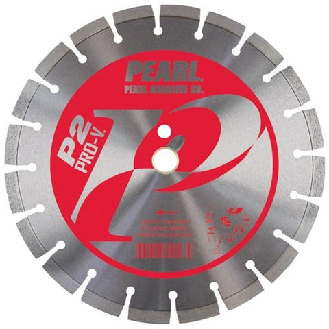 Pearl Abrasive P2 Pro-V PV1212XL Concrete and Masonry Segmented Blade 12 x .125 x 1, 20mm - StaplermaniaStore