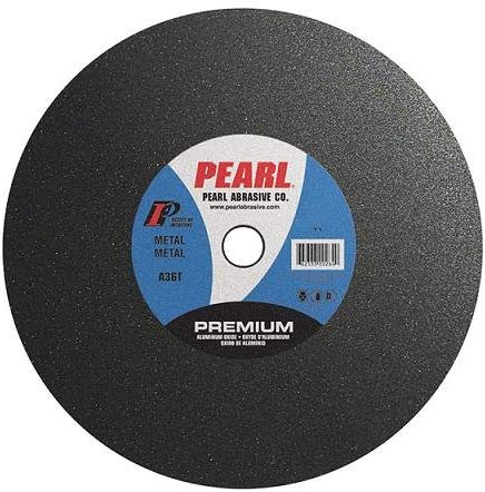 Pearl 10" x 1/8" x 5/8" Premium A36T Chop Saw Wheels - Metal (Pack of 10) - StaplermaniaStore