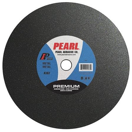 Pearl 10" x 1/16" x 1" Premium A36R Chop Saw Wheels - Metal (Pack of 10) - StaplermaniaStore