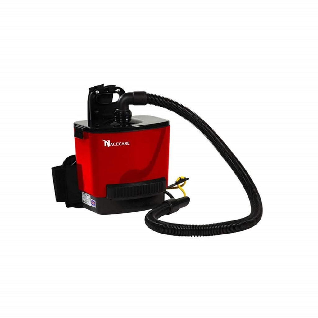 NaceCare RSV130 Back Pack Vacuum, 1.5 Gallon Capacity, 1.6HP, 114 CFM Airflow, 42' Power Cord Length - StaplermaniaStore