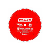Diabloo D1080N 10 in. x 80 Tooth Medium Aluminum Saw Bblade