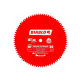 Diabloo D1080N 10 in. x 80 Tooth Medium Aluminum Saw Bblade