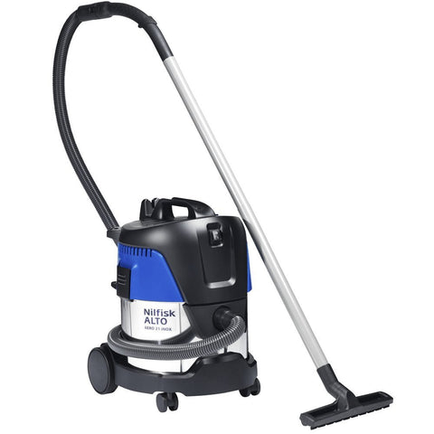 Nilfisk ALTO Aero 21 HEPA - Wet/Dry HEPA Vacuum w/Stainless Steel Tank - StaplermaniaStore