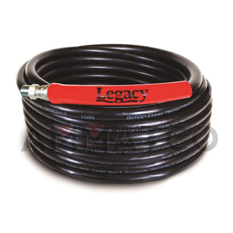 Legacy Ultima 3/8" 2-Wire Pressure Washer Hose 6000 PSI 100 Ft. - StaplermaniaStore