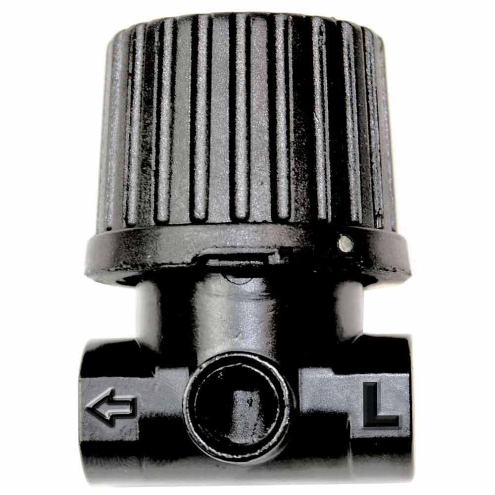 Interstate Pneumatics WR1120 1/4 Inch Metal Compact Economy Air Regulator - StaplermaniaStore