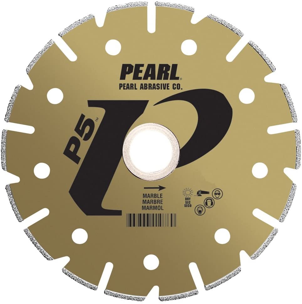 Pearl Abrasive P5 PY004 Electroplated Marble Blade 4 x 20mm, 5/8 - StaplermaniaStore