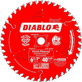 Diablo 6-1/2-Inch x 40-Tooth ATB Precision Finishing Saw Blade Bundle (2-Pack)