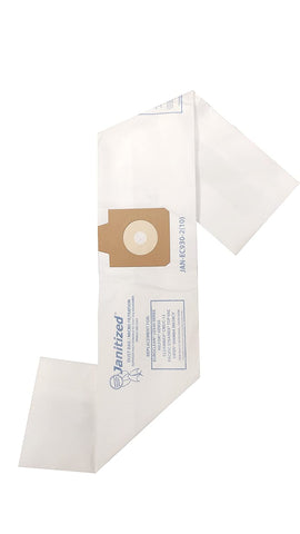 Janitized JAN-EC930-2(10) Paper Premium Replacement Commercial Vacuum Bag For Euroclean UZ930,Nilfisk GD930, Pullman Holt 390ASB, Viper Mamba, Pacific Steamex TopVac, CleanMax CMDC-12 Vacuum Cleaners (10 - 10 packs) - StaplermaniaStore