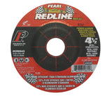 Pearl Abrasive DCRED45 4-1/2" by 1/4" by 7/8" Depressed Center Grinding Wheels (Box of 25) - StaplermaniaStore