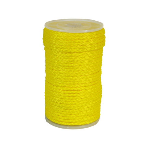 100055 5/16 Inch Hollow Braid Monofilament Polypropylene Rope 500' - StaplermaniaStore