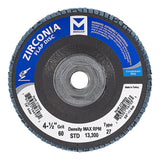Mercer Industries Zirconia Flap Discs