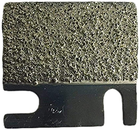 Diamabrush By Malish ZMSTBLD25R10 Coatings/Mastic Removal Replacement Blades Counter Clockwise for 16-inch and 19-inch Tools, 25 Grit, 10 Blades - StaplermaniaStore