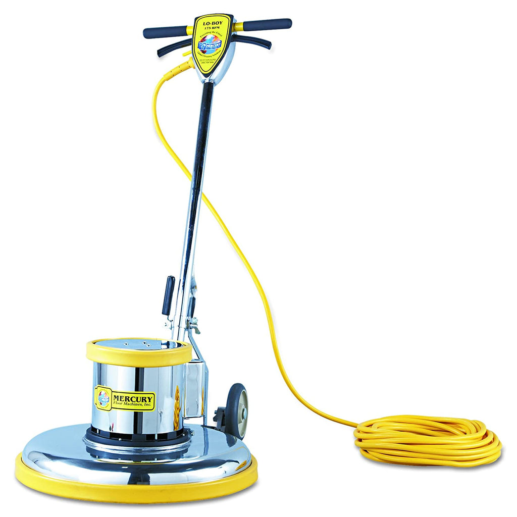 Mercury Floor Machines PRO21 PRO-175-21 Floor Machine, 1.5 HP, 175 RPM, 20" Brush Diameter - StaplermaniaStore