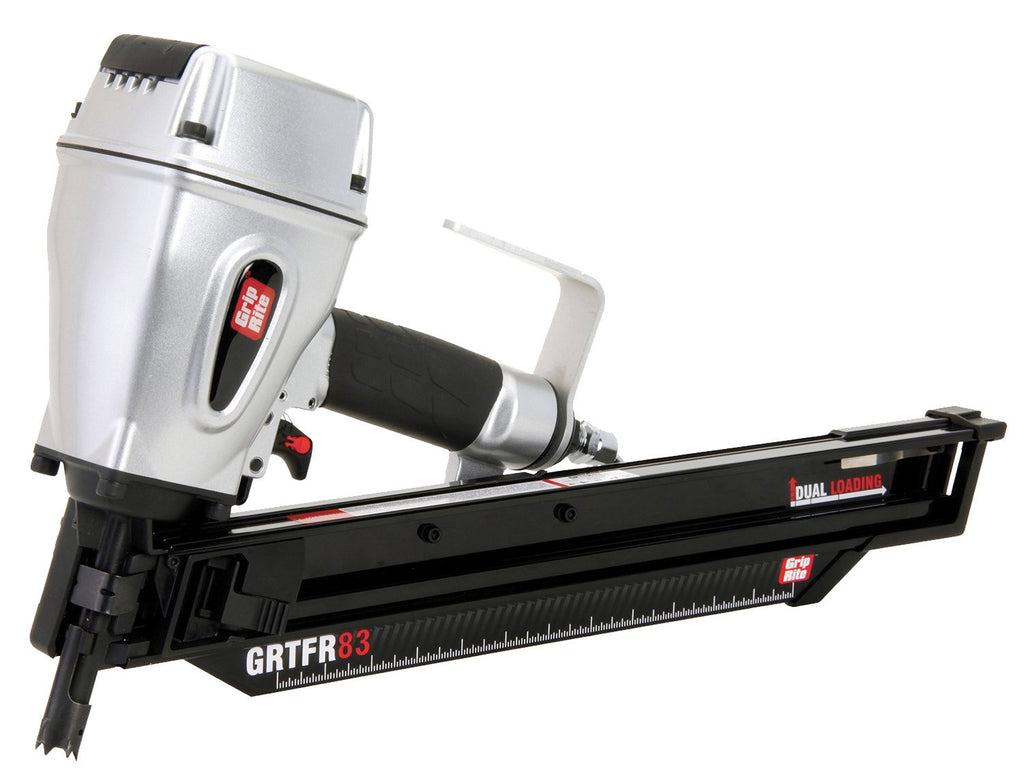 Grip-Rite GRTFR83 RH Short-Body 21 Degree Framing Nailer, 3-1/4-inch - StaplermaniaStore