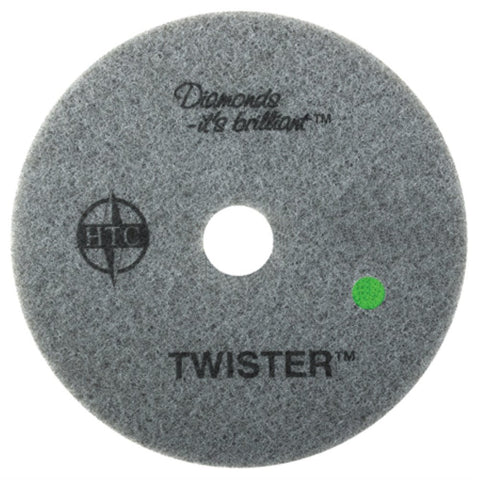 Americo Twister Green Floor Pad - 13", 3000 Grit,