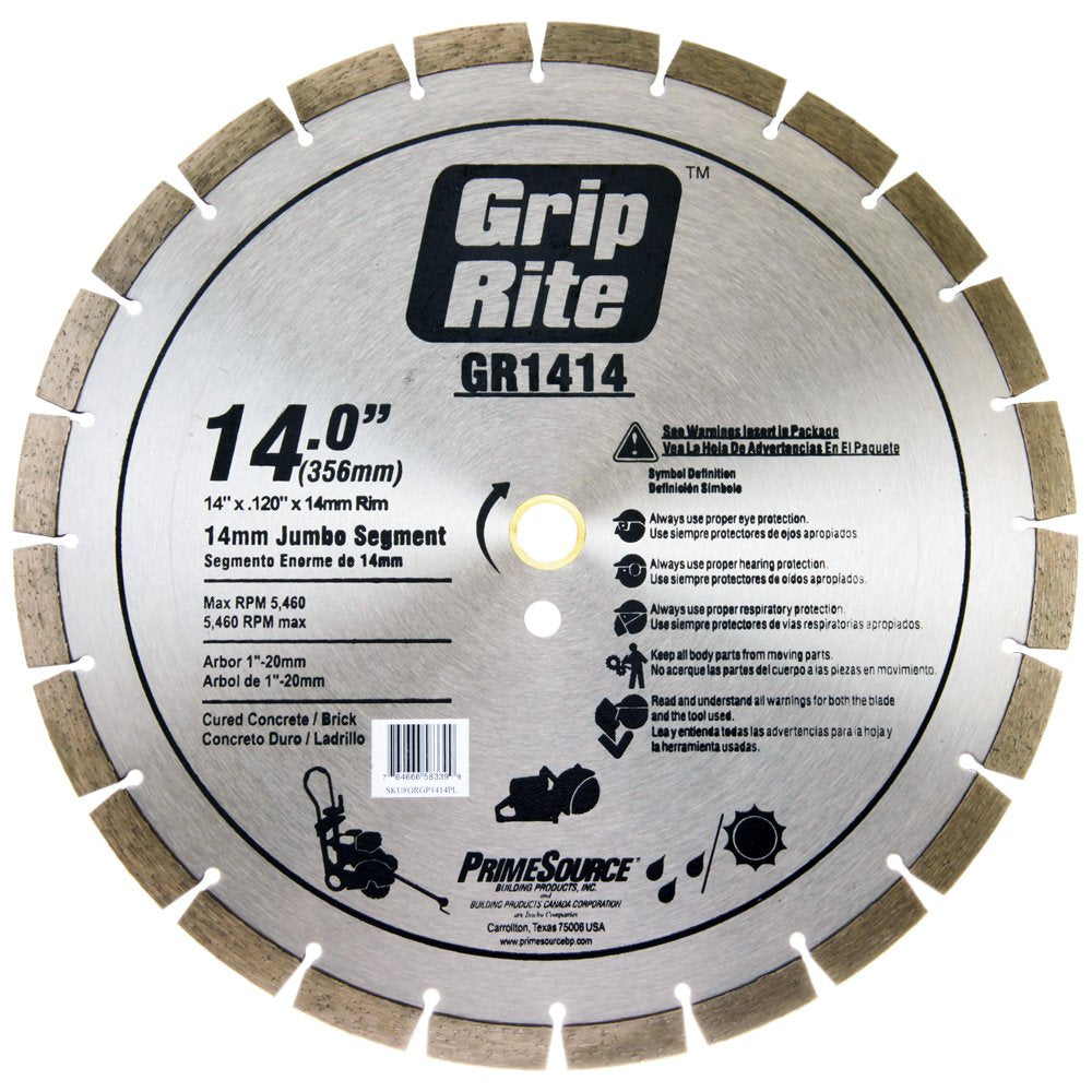 Grip-Rite GR1414 General Purpose 14mm Jumbo Segment, 14-Inch - StaplermaniaStore