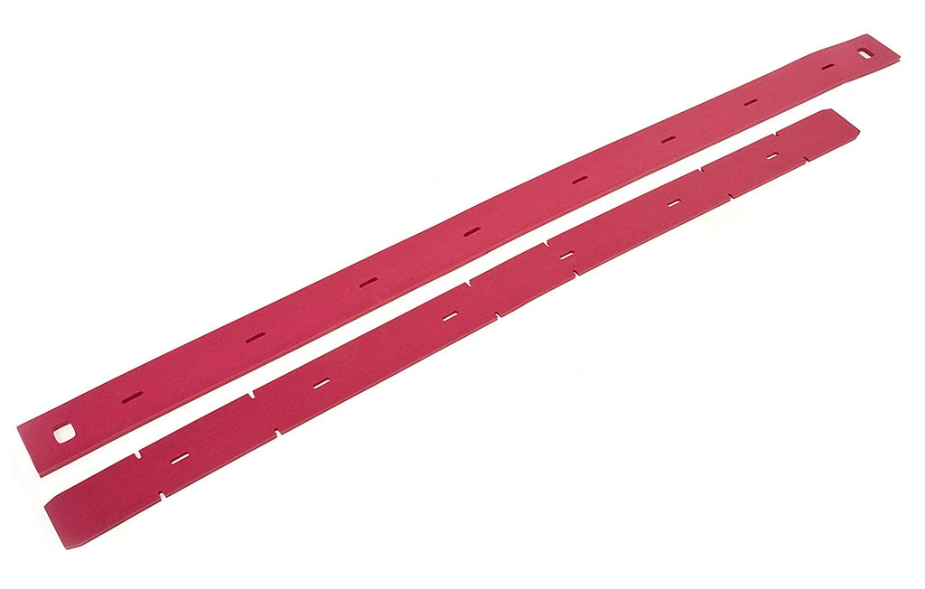Nilfisk-Advance 56510371 Commercial Red Gum Rubber Squeegee Blade Kit - StaplermaniaStore