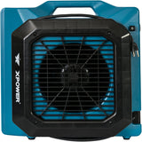 XPOWER XL-760AM 1/3 HP 1150 CFM Sealed Motor Low Profile Fan, Air Mover, Carpet Dryer with Build-in GFCI Power Outlets and Hour Meter