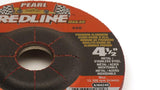 Pearl Abrasive DCRED45 4-1/2" by 1/4" by 7/8" Depressed Center Grinding Wheels (Box of 25) - StaplermaniaStore
