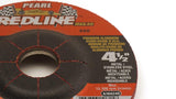Pearl Abrasive DCRED45 4-1/2" by 1/4" by 7/8" Depressed Center Grinding Wheels (Box of 25) - StaplermaniaStore