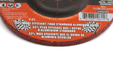 Pearl Abrasive DCRED45 4-1/2" by 1/4" by 7/8" Depressed Center Grinding Wheels (Box of 25) - StaplermaniaStore