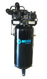 60 Gallon, Single Stage, 1 Phase, 18.2 CFM MegaPower Air Compressor MP-6560V - StaplermaniaStore