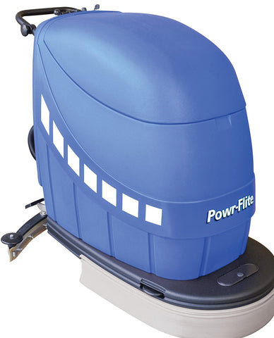 Powr-Flite PAS20-DXBC Self-Propelled Battery Powered Automatic Scrubber, 180 rpm, 20" - StaplermaniaStore