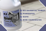 Nilodor 128 GCB Tile & Grout Hd Cleaner and Revitalizer, 1 gal - StaplermaniaStore