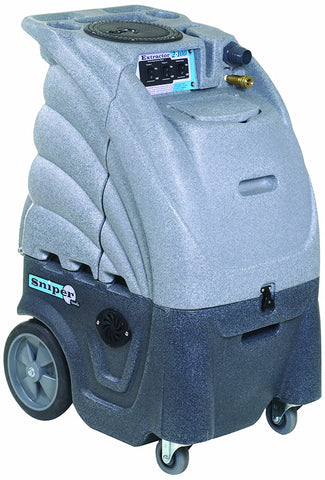 Sandia 80-2100 Dual 2 Stage Vacuum Motor Sniper Commercial Extractor with Single Cord, 12 Gallon Capacity, 100 psi Pump - StaplermaniaStore