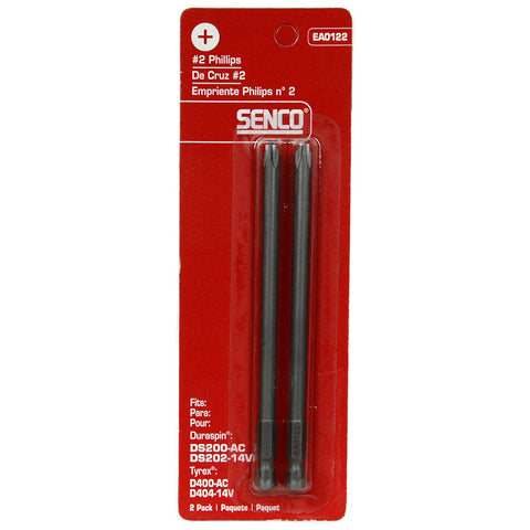 Senco EA0122 #2 Phillips Duraspin/Tyrex Bits (2 Pack) - StaplermaniaStore