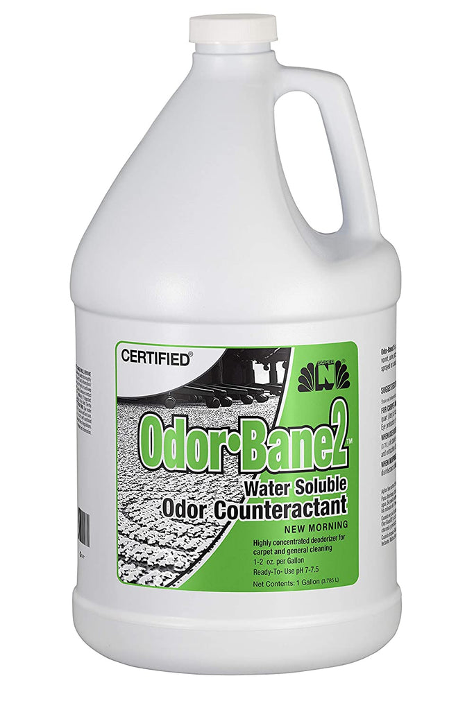 Nilodor Odor-Bane2 Water Soluble Deodorizer Concentrate, New Morning, 1 Gallon (128 NBN) - StaplermaniaStore