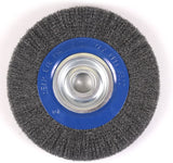 Mercer Industries 183040B Crimped Wire Wheel, 10" x 1" x 2" (1/2", 5/8"), For Bench/Pedestal Grinders