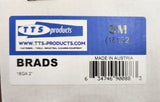 TTS Products 5,000 Galvanized Steel 18 Gauge 18Ga 2" 50mm Brad Nails