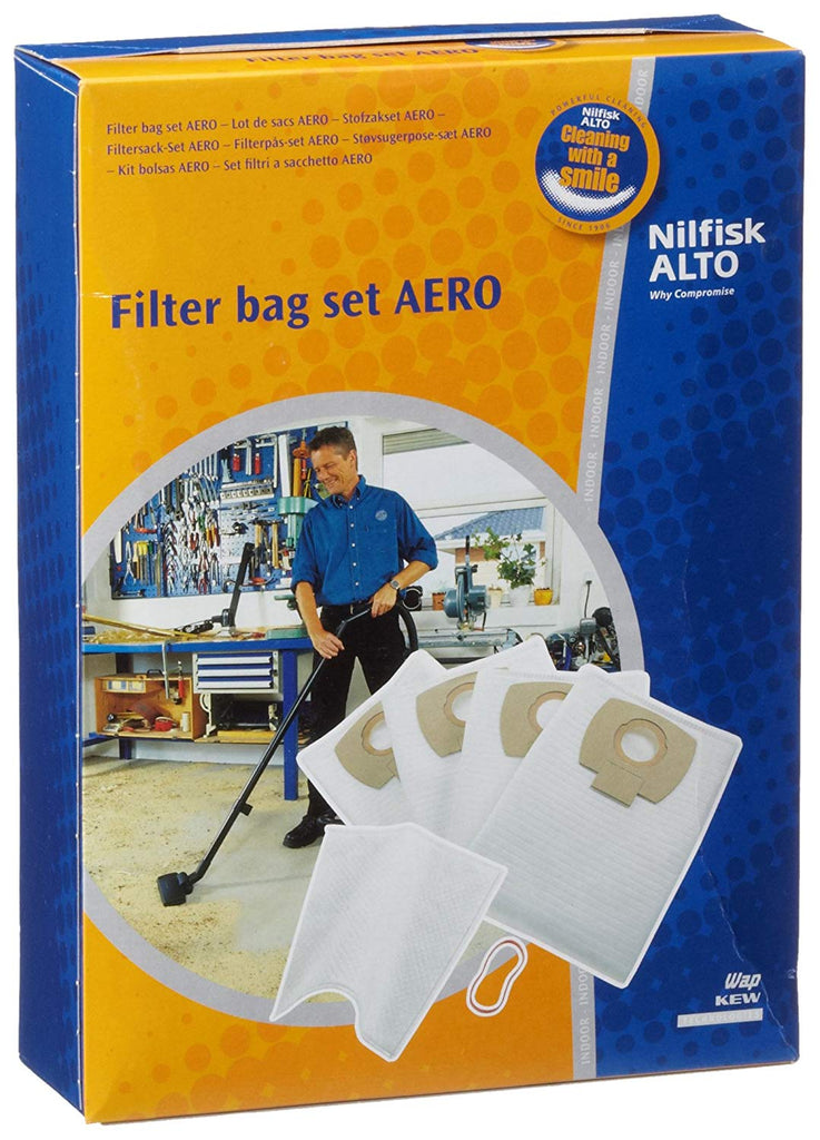 Nilfisk Aero Series Replacement Dust Bags - StaplermaniaStore