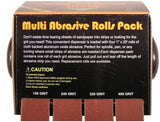 Big Horn Corp. 22180 Abrasive 4 Roll Multi Pack - StaplermaniaStore