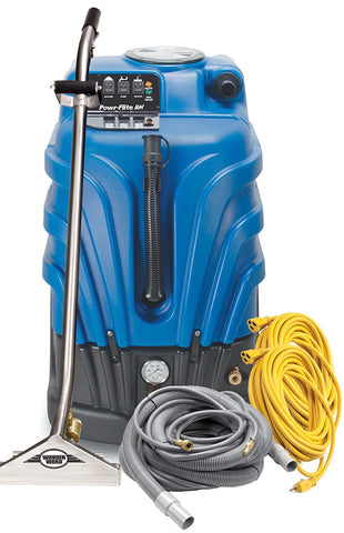 Powr-Flite PFX1085EAW2 Hot Water Airwatt Carpet Extractor with WW1000-2 Wonder Wand, 10 gal Capacity, 500 psi - StaplermaniaStore