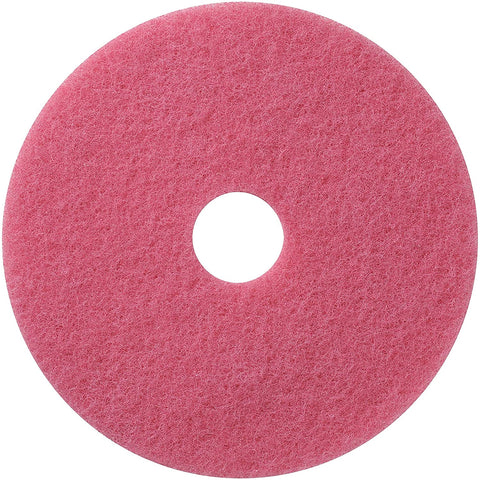 Americo Manufacturing 402417 Flamingo Auto Scrub Floor Pad (5 Pack), 17"