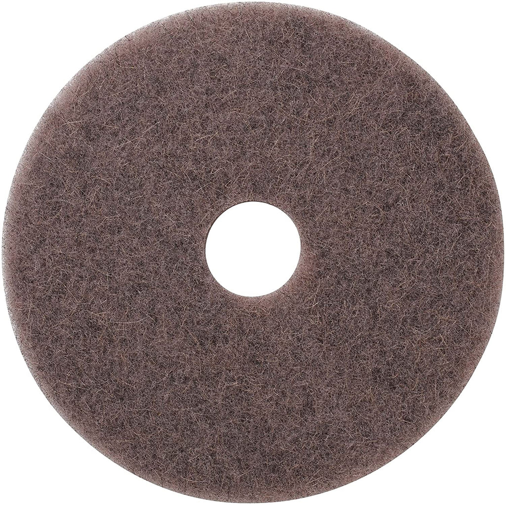 Americo Manufacturing 401759 Porko Natural Ultra High Speed Natural Fiber Burnishing Floor Pad (5 Pack), 28"